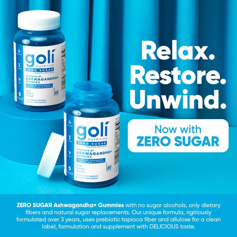Zero Sugar Best Seller Trio - World'S First 3-In-1 Pre, Post, Probiotic, Apple Cider Vinegar with Vitamin B12 and Probiotics to Address Bloating, Ashwagandha & L-Theanine, Vitamin D Gummies. Gluten-Free, Vegan, Non-Gmo & Gelatin-Free